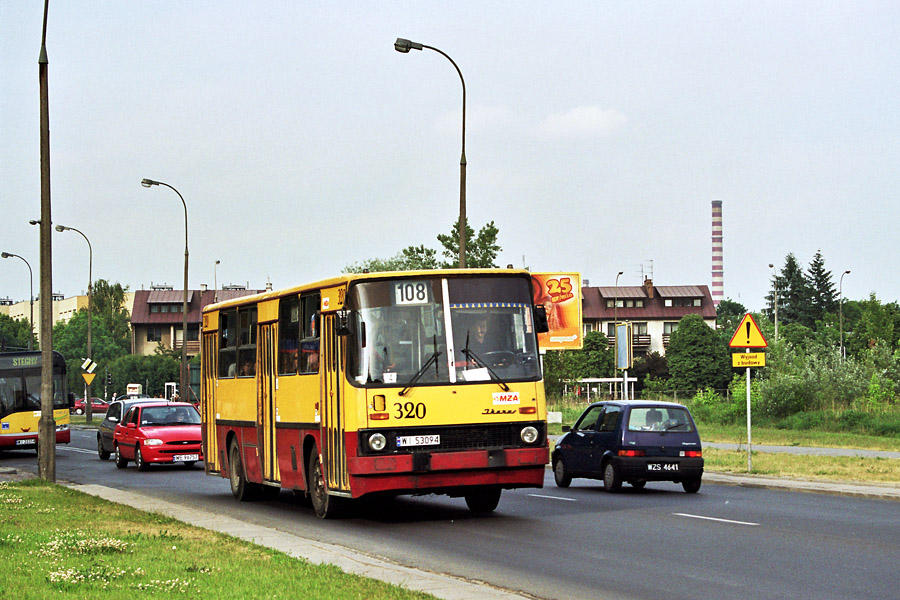 Ikarus 260.04 MZA Warszawa #320